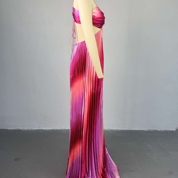 ✨Y2K Retro Bundle✨ NEW Strappy Suspenders Tube Top + Pleated Swing Dress | Cotta - Picture 4 of 5